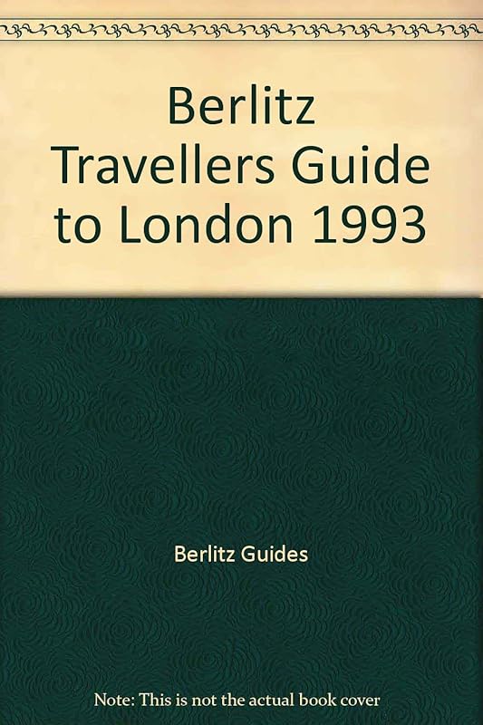 Berlitz Travellers Guide London 1993 by Berlitz Publishing Company
