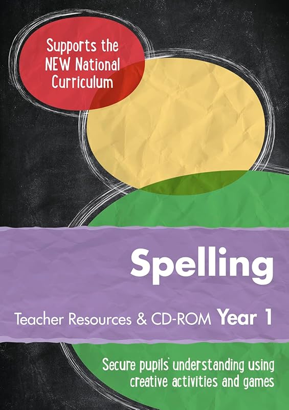 Year 1 Spelling Teacher Resources with CD-ROM: English KS1 (Ready, Steady Practise!) by Collins UK