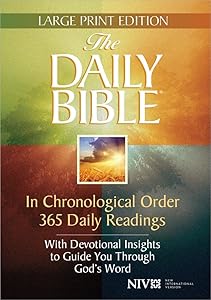 The Daily Bible® Large Print by F. LaGard Smith