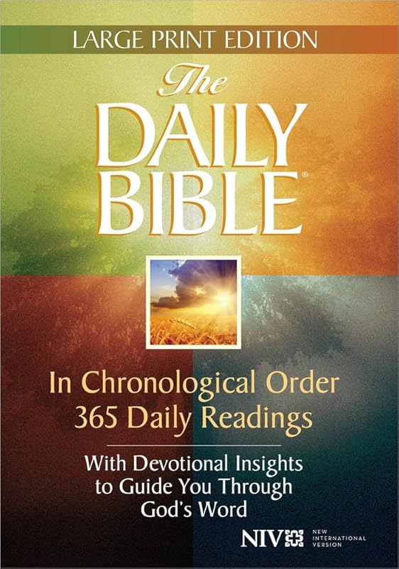 The Daily Bible® Large Print by F. LaGard Smith