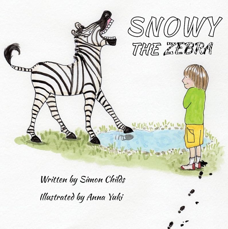 Snowy the Zebra by Simon Childs