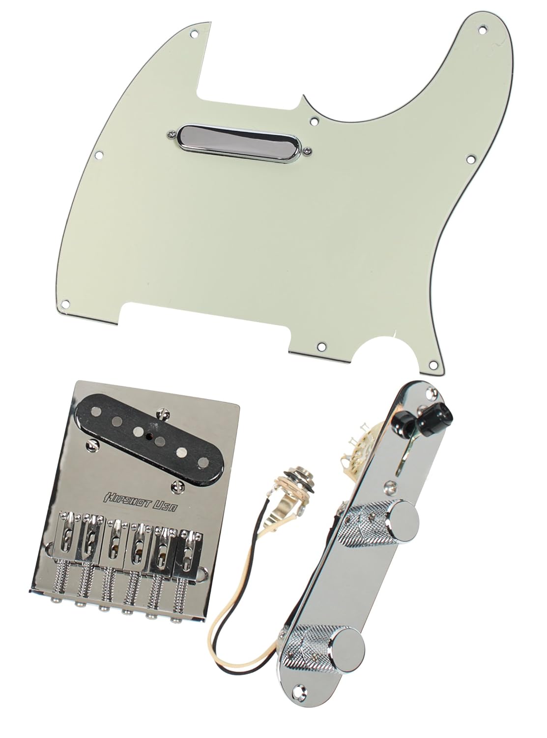 

Fender Tele Telecaster Loaded Pickguard CS51 No Caster Pickups Hipshot Bridge MG