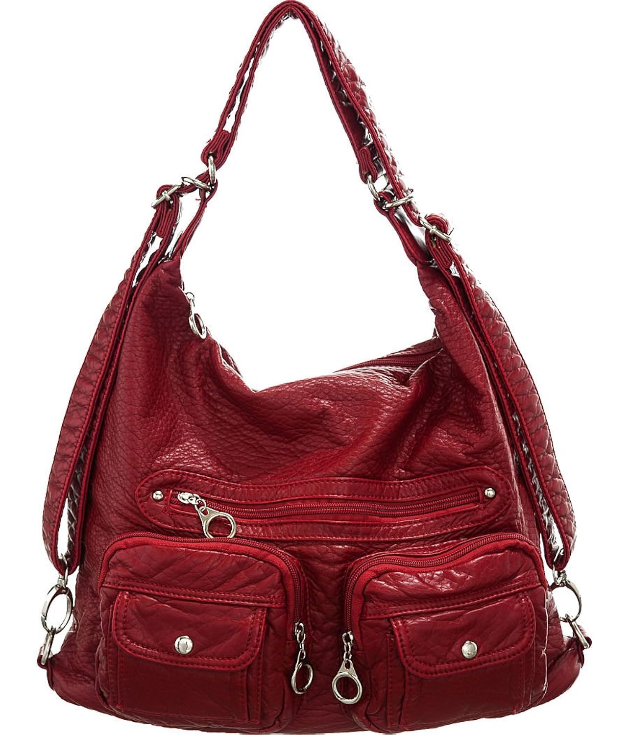 

Utilitarian ''Juniper'' Slouchy Shoulder Hobo Bag