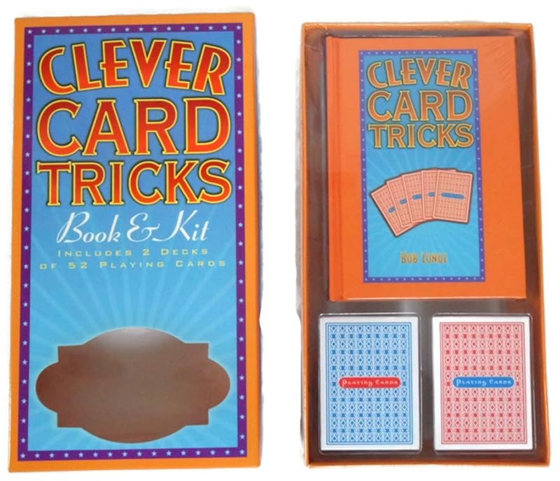Clever Card Tricks Book & Kit by Bob Longe