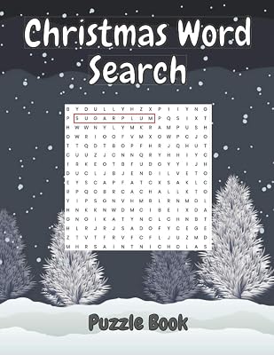 Christmas Word Search Puzzle Book: Great Gift For The Holiday Activity Game For Everyone