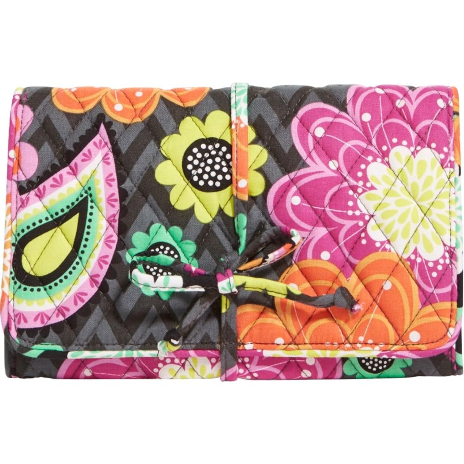 

Vera Bradley Luggage Women's All Wrapped Up Jewelry Roll