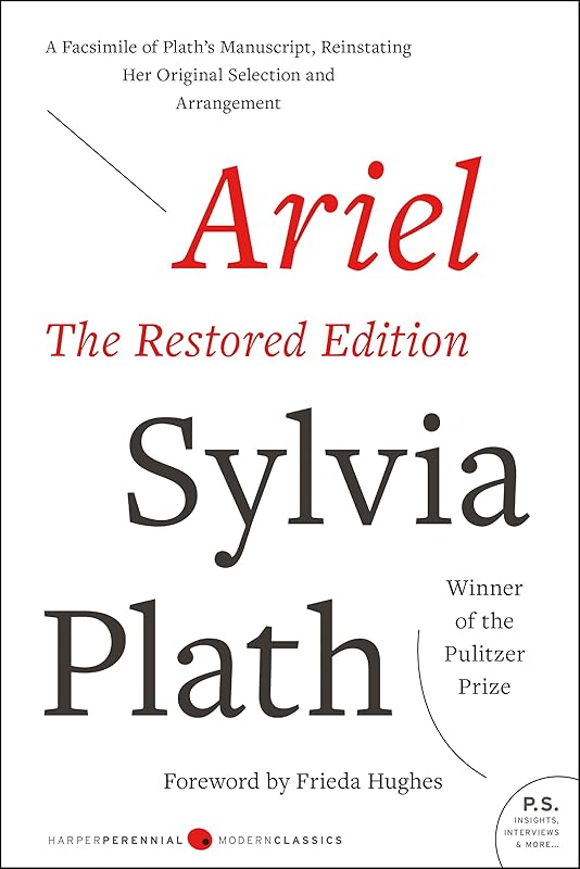 Ariel: The Restored Edition: A Facsimile of Plath's Manuscript, Reinstating Her Original Selection and Arrangement (Modern Classics) by Sylvia Plath