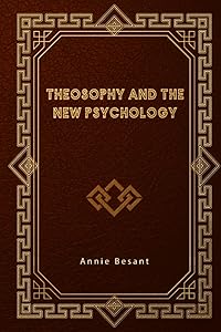 Theosophy and the New Psychology