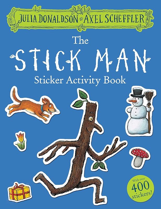 Stick Man Through Seasons Sticker Book by Julia Donaldson