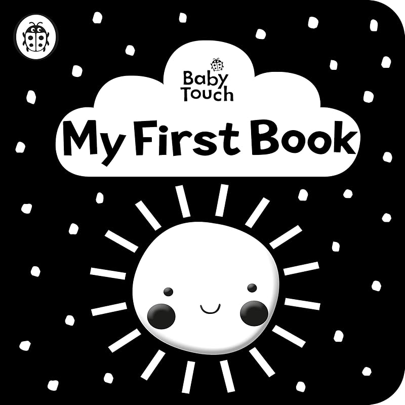 Baby Touch: My First Book: a black-and-white cloth book by Michellejoy Hughes
