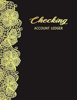 Checking Account Ledger: Spending Tracker, Personal checking, Check Book Log, Check and Debit Card Register,Checking Account Transaction, Payment ... Credit Balance Record (Checkbook ledger)