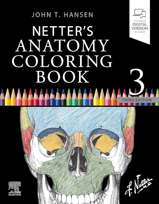 Netter's Anatomy Coloring Book (Netter Basic Science) by John T. Hansen PhD
