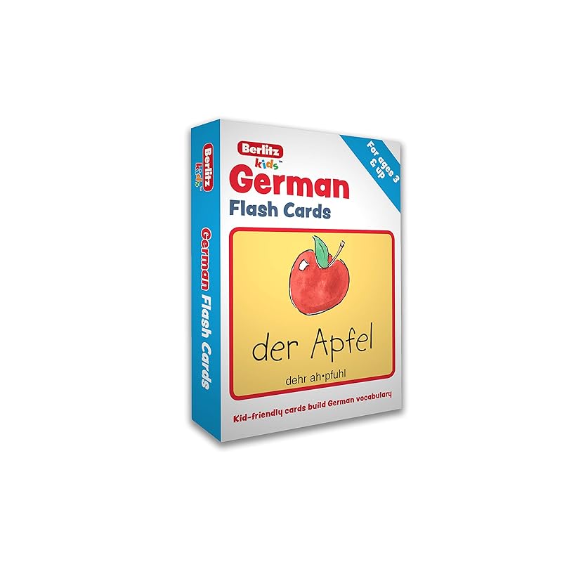 Berlitz German Flash Cards (Berlitz Flashcards) by Berlitz