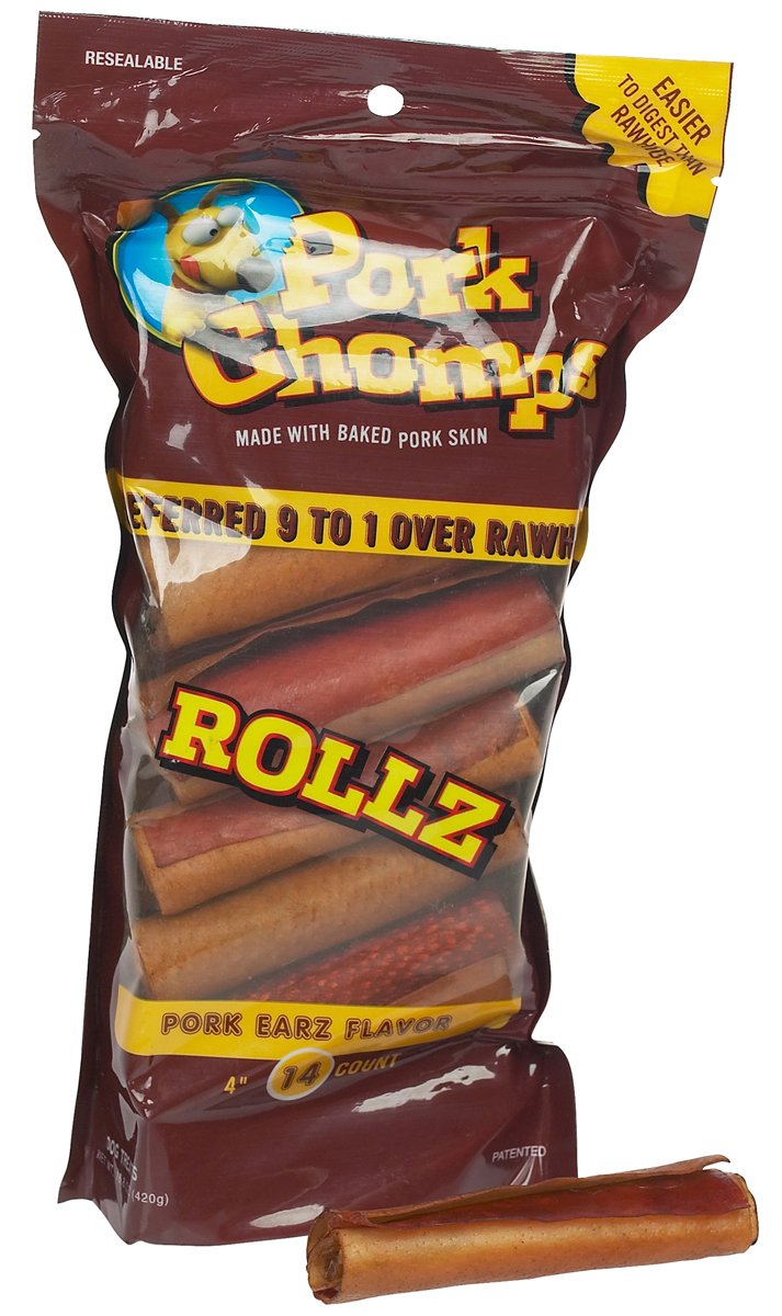 

Pork Chomps® 4" Roasted Rollz, 14ct