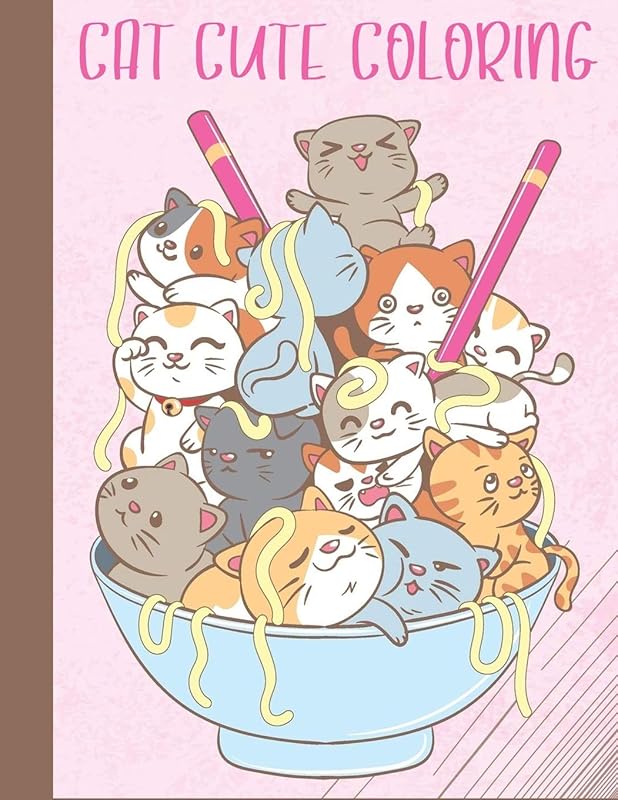 Cat Cute Coloring by Masill Watck