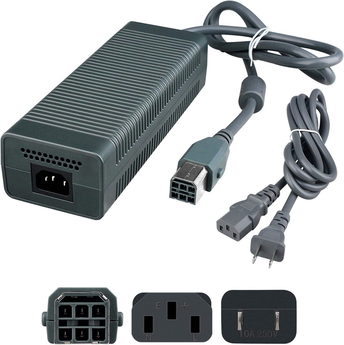 127V 203W US Plug AC Adapter Power Supply Brick Cable Cord for