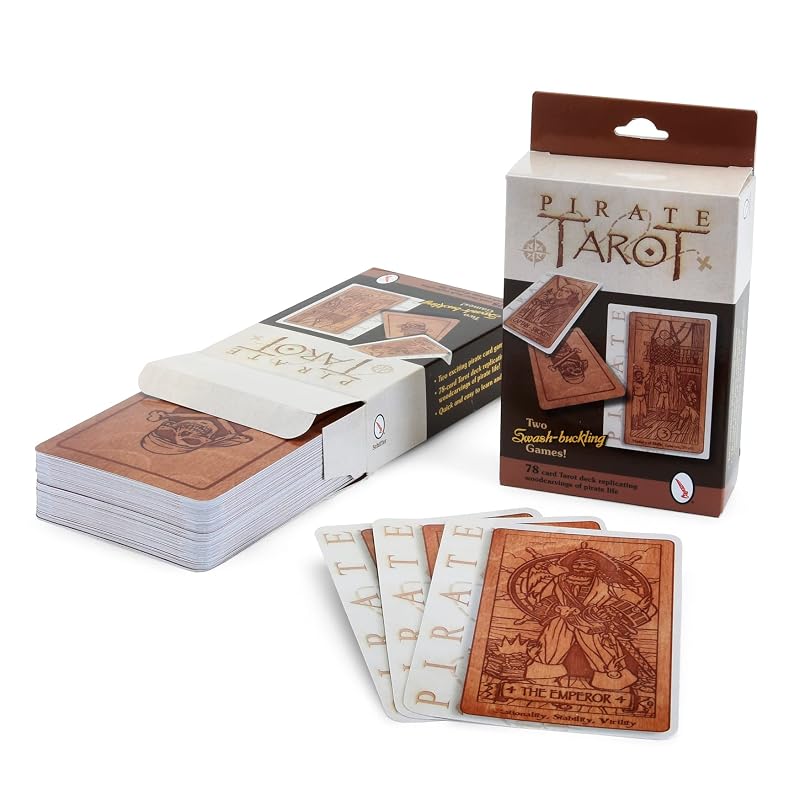 Pirate Tarot!: Two Fortune Telling Games (with cards) by Carrie Amodio
