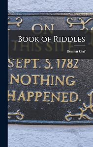 Book of Riddles by Bennett 1898-1971 Cerf