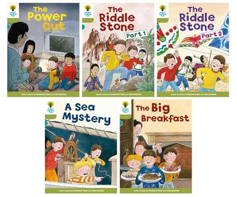 Oxford Reading Tree: Biff, Chip and Kipper Stories: Oxford Level 7: Mixed Pack 5 by Roderick Hunt