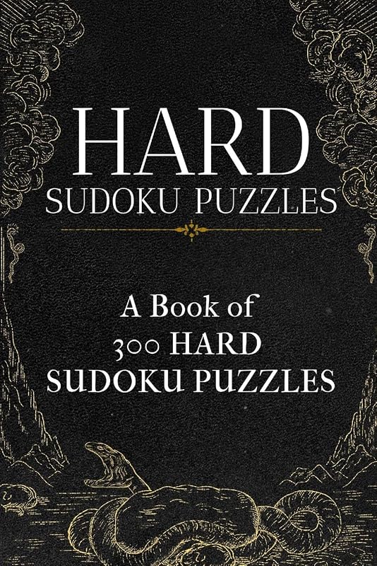 HARD SUDOKU PUZZLES: A book of 300 HARD SUDOKU Puzzles by Princess Puzzles