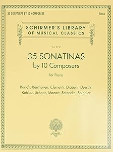 35 Sonatinas by 10 Composers for Piano: Schirmer's Library of Musical Classics Volume 2136