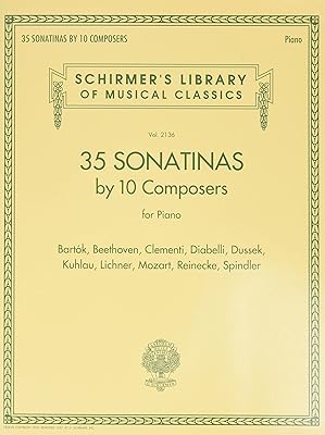 35 Sonatinas by 10 Composers for Piano: Schirmer's Library of Musical Classics Volume 2136