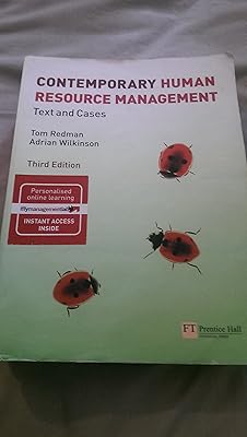 Contemporary Human Resource Management: Text and Cases