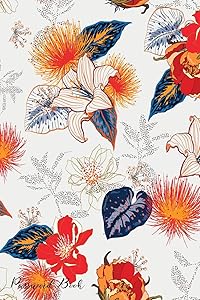 Password Book: Include Alphabetical Index With Floral Pattern