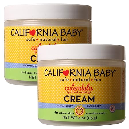 california baby calendula cream - 4 oz., 2 pack