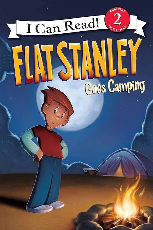Flat Stanley Goes Camping (I Can Read Level 2) by Lori Haskins Houran