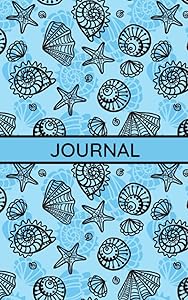 Journal: Seashells; 100 sheets/200 pages; 5" x 8"