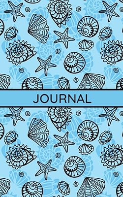 Journal: Seashells; 100 sheets/200 pages; 5" x 8"