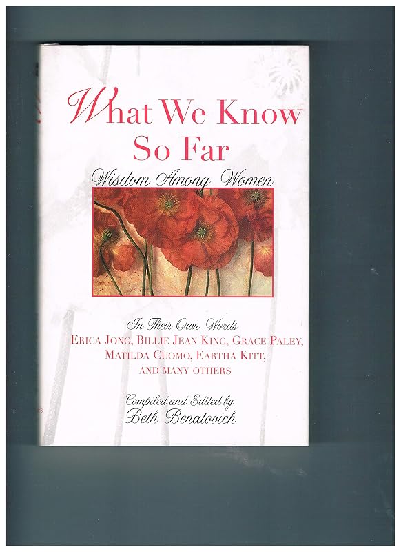 What We Know So Far: Wisdom Among Women by Billie Jean King