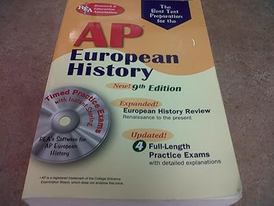 AP European History w/CD-ROM (REA) The Best Test Prep: 9th Edition (Advanced Placement (AP) Test Preparation)