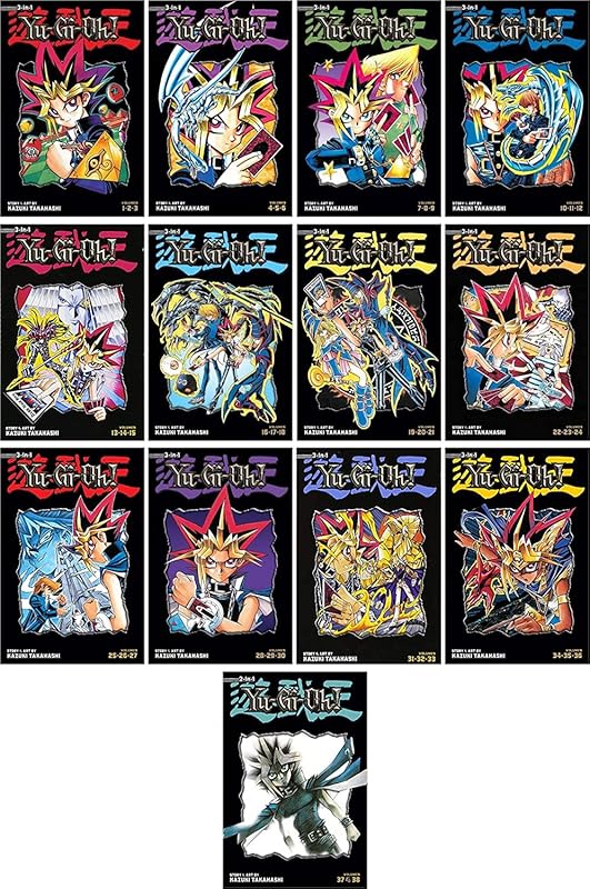Yu-Gi-Oh! 3-in-1 Edition Complete 13-book Manga Set by Kazuki Takahashi by Kazuki Takahashi