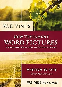 W. E. Vine's New Testament Word Pictures: Matthew to Acts by W. E. Vine