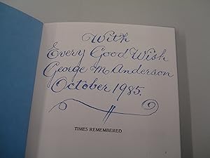 Times remembered