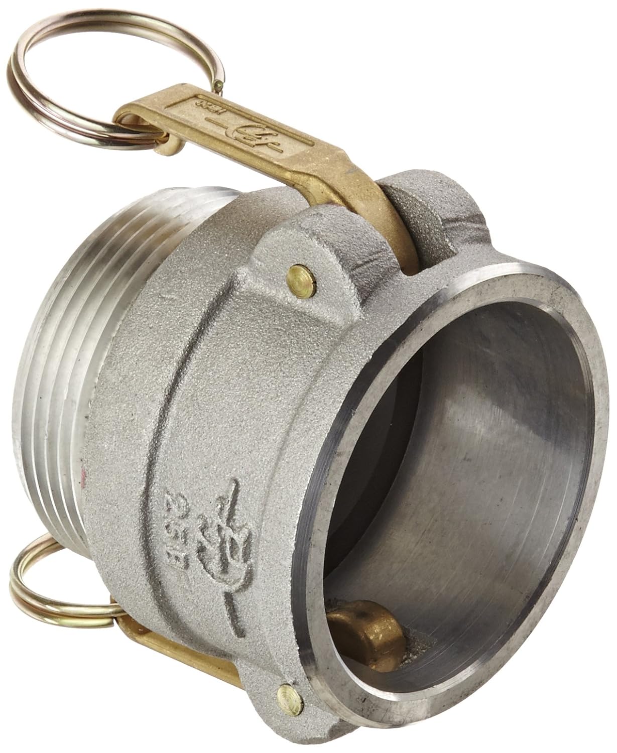 

PT Coupling BFH Series Aluminum Cam and Groove Hose Fitting, Coupler with Buna N Cam Gasket, Brass (HB) Cam Arms, Coupler x Female Fire Hose (NH)