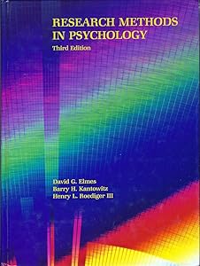 Research Methods in Psych 3e by David G. Elmes