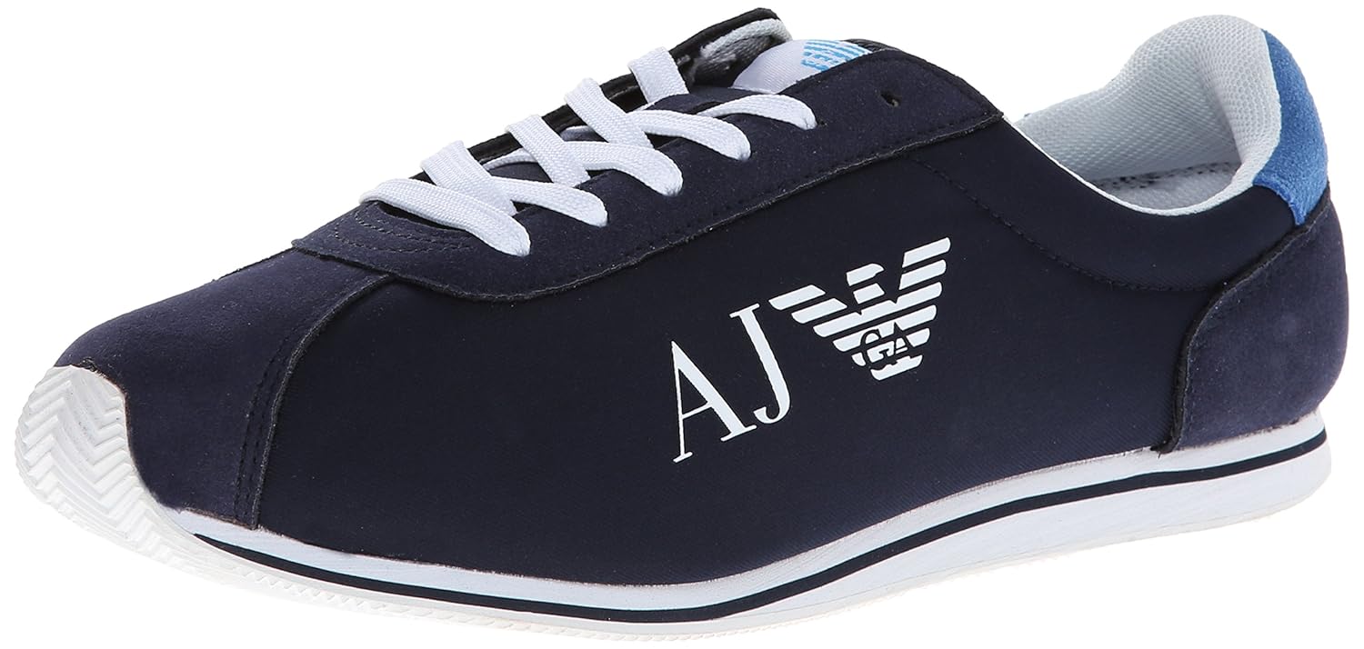 

Armani Jeans Men's Nylon and Leather Fashion Sneaker
