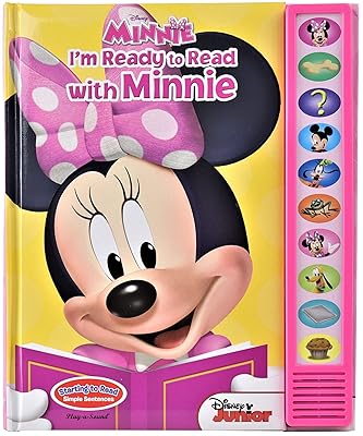 Disney Minnie Mouse - I'm Ready to Read with Minnie Sound Book - PI Kids