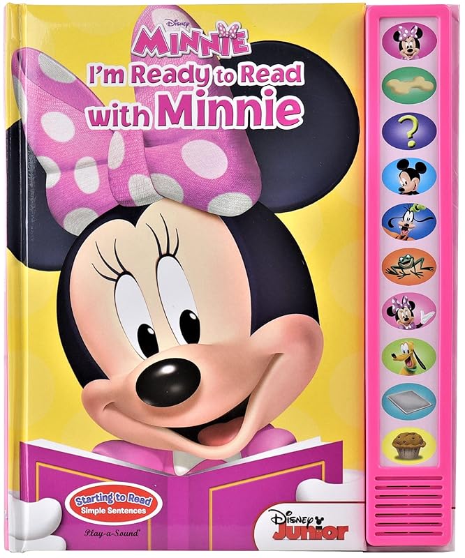 Disney Minnie Mouse - I'm Ready to Read with Minnie Sound Book - PI Kids by Editors of Phoenix International Publications