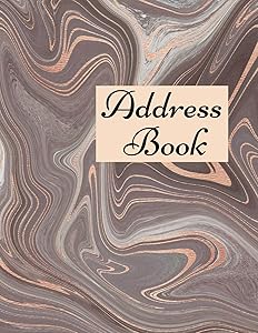 Address Book: Contacts Book, Alphabetical Address Book, Important Dates Tracker - 8.5x11 Inch