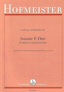 BEETHOVEN - Sonata Op. 17 en Fa Mayor para Contrabajo y Piano (Bunya)