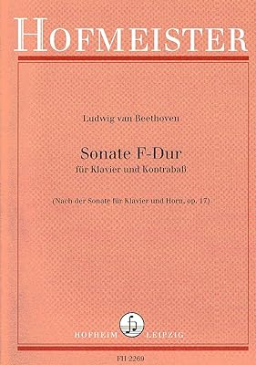 BEETHOVEN - Sonata Op. 17 en Fa Mayor para Contrabajo y Piano (Bunya)
