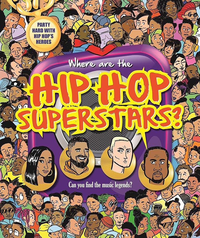 Where are the Hip Hop Superstars?: Search & Seek Book for Adults by IglooBooks