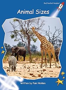 Animal Sizes (Red Rocket Readers Early Level 3)
