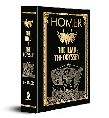 The Iliad & the Odyssey (Deluxe Hardbound Edition)