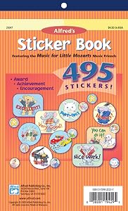 Music for Little Mozarts Sticker Book: Featuring the Music for Little Mozarts Music Friends, Sticker Book by Christine H. Barden