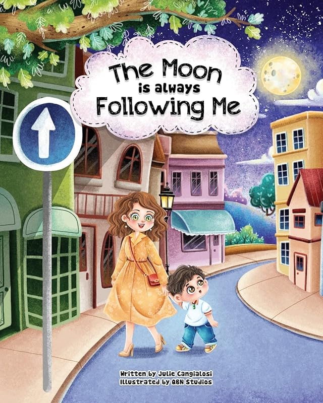 The Moon is Always Following Me by Julie Cangialosi
